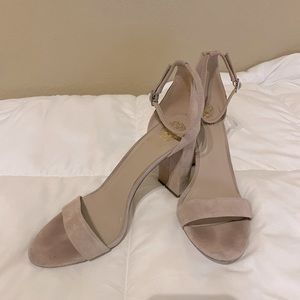 Vince Camuto Suede Block Heels